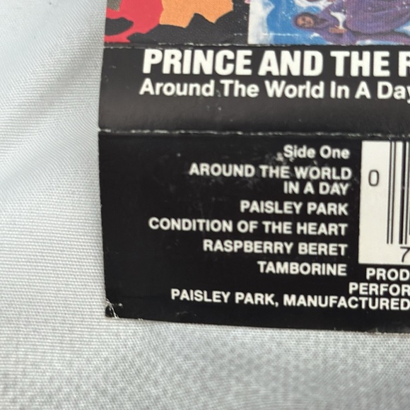 Prince & the Revolution cassette tape sleeve. “Around the world in a day”. - Picture 7 of 7